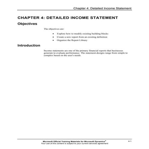 Mr20 enus 04-Report Design in Management Reporter 2.0 for Microsoft Dynamics®...