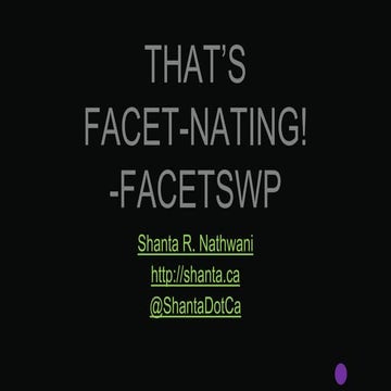 That's Facet-nating! FacetWP WordCamp Rochester 2016