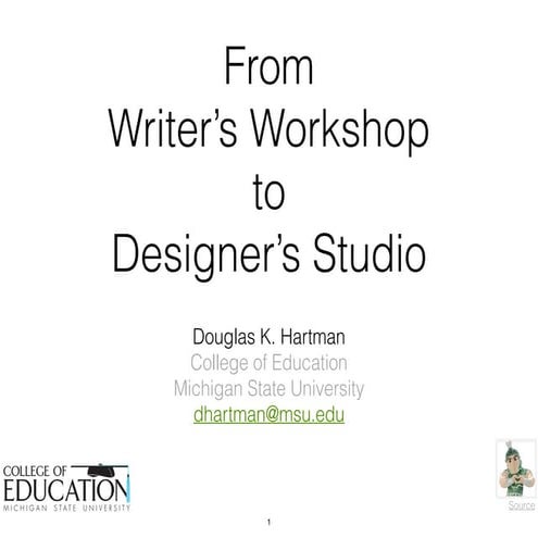 From Writer's Workshop to Designer's Studio | PDF