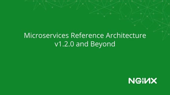 Introducing the Microservices Reference Architecture Version 1.2
