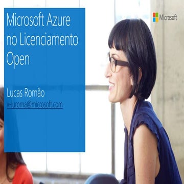 Microsoft Azure no Licenciamento Open