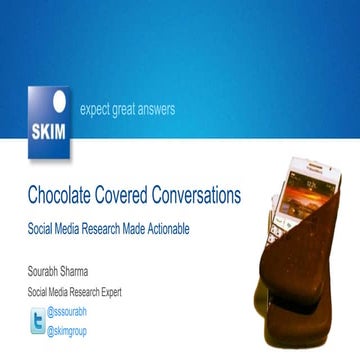 Chocolate Covered Conversations