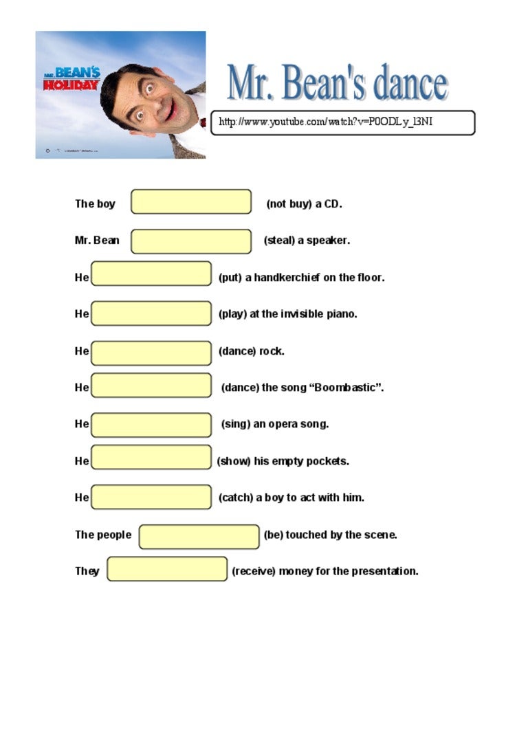 Mr Bean's Holiday Activity