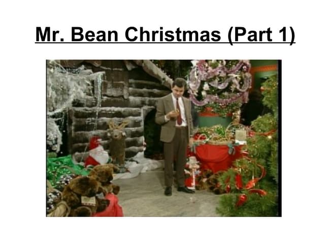 Download Mr Bean S Christmas SVG Cut Files