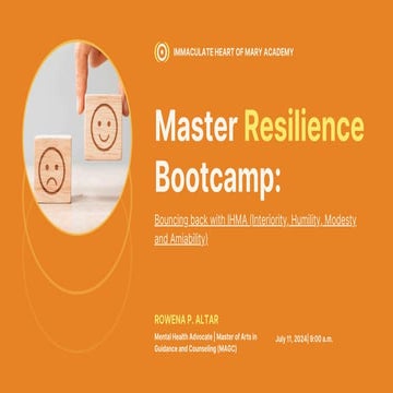 Master Resilience Bootcamp- Empowered Teachers