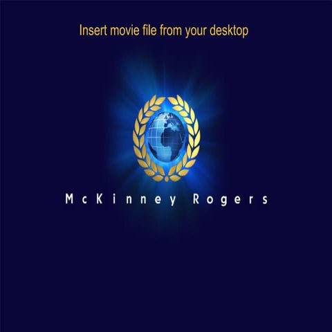 Mckinney Rogers Corporate Presentation