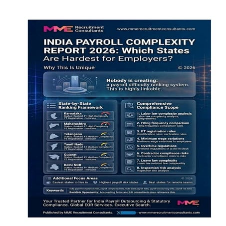India Payroll Complexity Report 2026: Navigating State-Wise Challenges ...