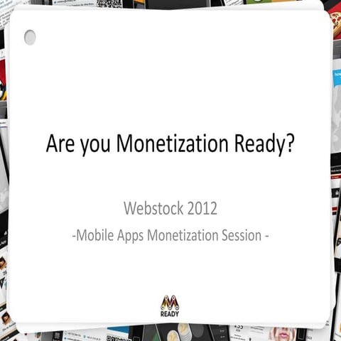 Web Stock 2012 - Mobile Apps Monetization