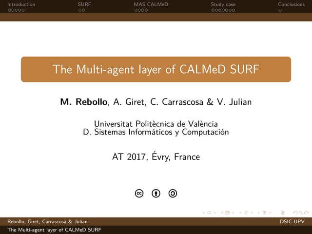 The multigent Layer for CALMeD SURF