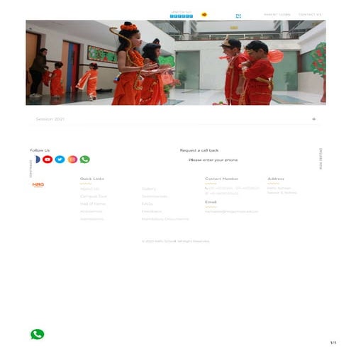 MRG School: Inspiring Young Minds, Fostering Excellence | PDF
