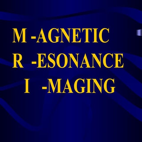 mri-for-beginners powerpoint presentation | PPT