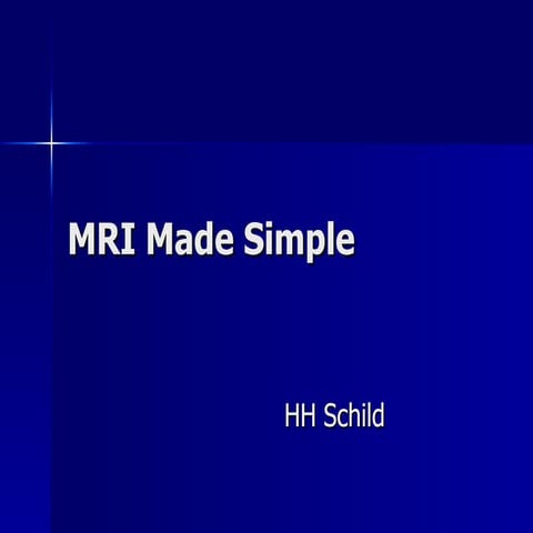 Mri basics