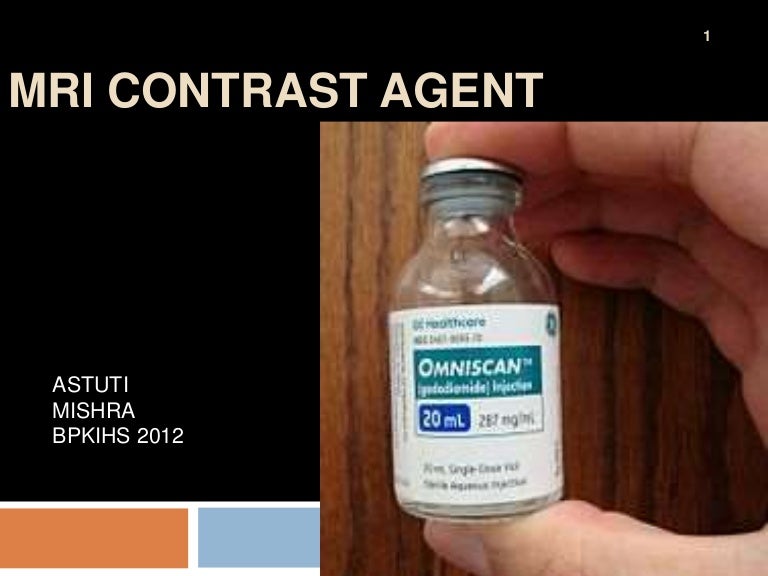 Mri Contrast Mri Contrast