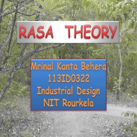 rasa theory__(mrinal)