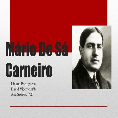 Mário de sá carneiro