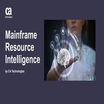 Mainframe MRI from CA Technologies