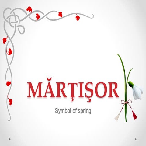 Students illustrate: The Legend of Martisor | DOCX