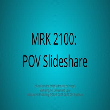 Business-to-Business Slides Project_MRK2100