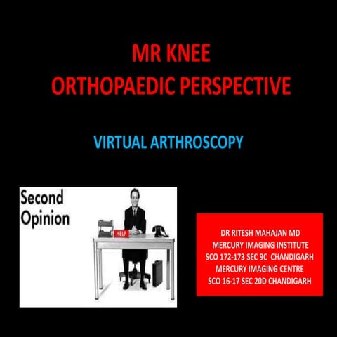 Mr knee orthopaedic perspective