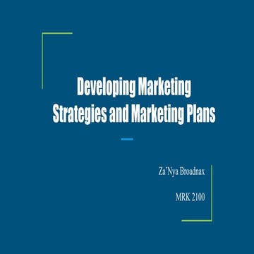 Marketing Point of View