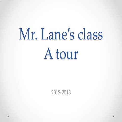 Mr lane