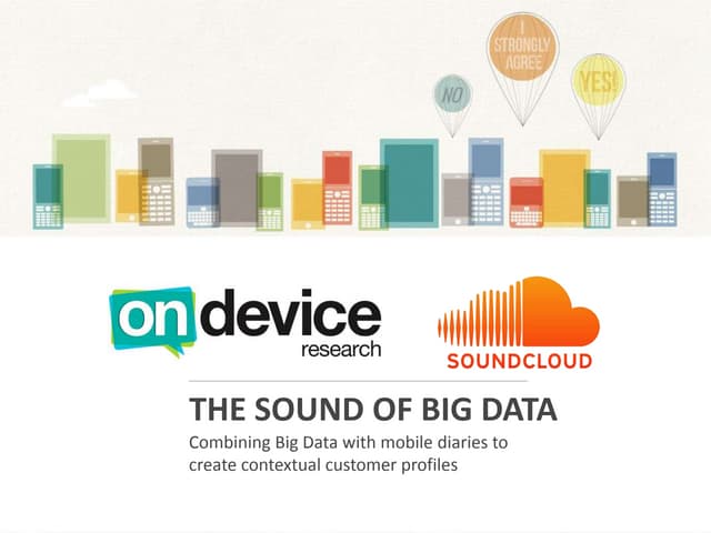 The Sound of Big Data - SoundCloud case study