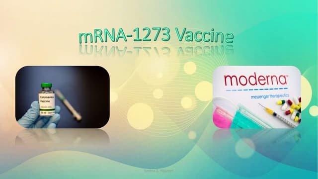 mRNA-1273 (Moderna COVID vaccine)
