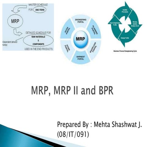 Mrp, mrp 2 n bpr