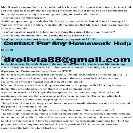 Mrs. S confides in you that she is terrified of her husband. She rep.pdf