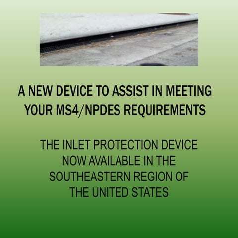 Inlet Protection Devices | PPT