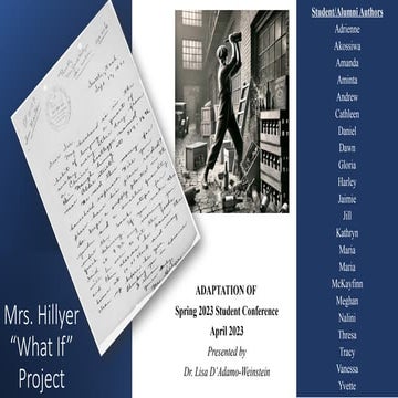 Mrs Hillyer What If Project - Web Upload.pptx