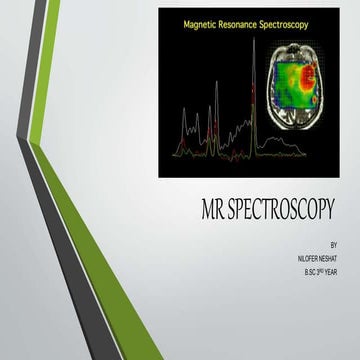 Mr spectroscopy