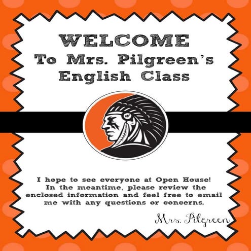 Pilgreen BTS Parent Letter 2015