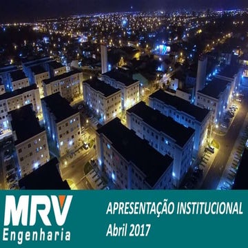 MRV apresentação institucional abr17 - por | PDF