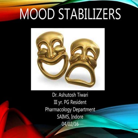 Mood Stabilisers (Antimanic drugs)