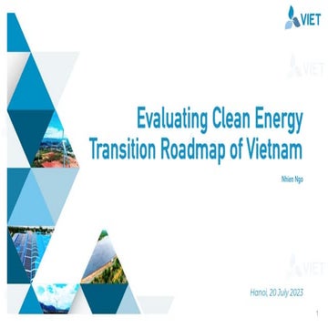 Energy Transition Roadmap Presentation