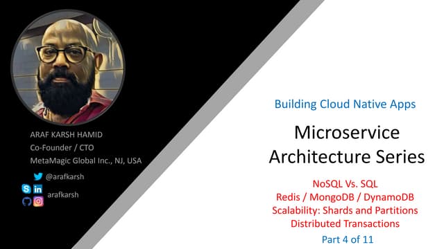 Big Data Redis Mongodb Dynamodb Sharding
