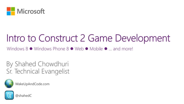 Intro to Construct 2: Ghost Shooter - Step by Step