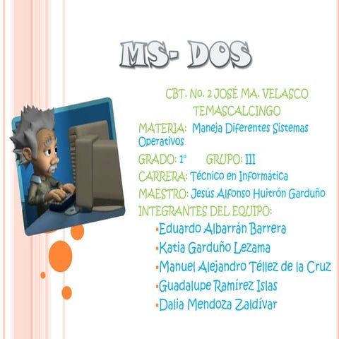  MS-DOS 1