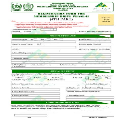 Delhi ration card Application Form | DOC