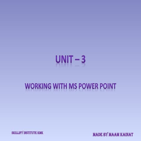 Microsoft Power point.pptx Presentations