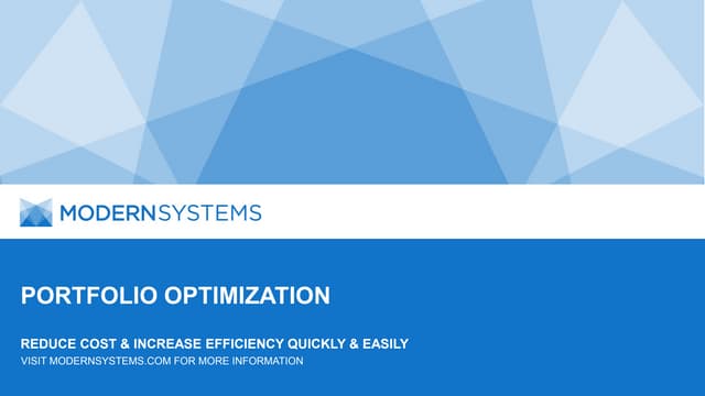 Mainframe Optimization with Modern Systems