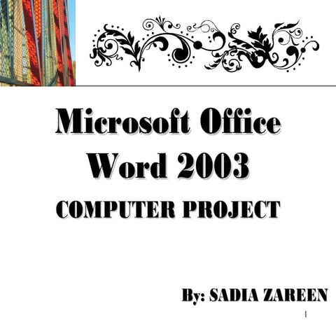 Ms  word
