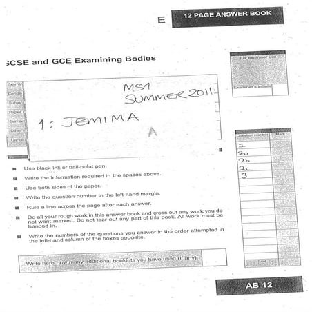 MS1 example-answers-summer-2011