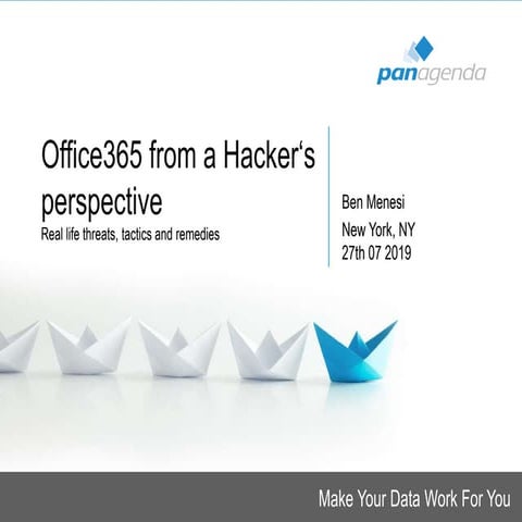 Microsoft365 from a Hacker's Perspective