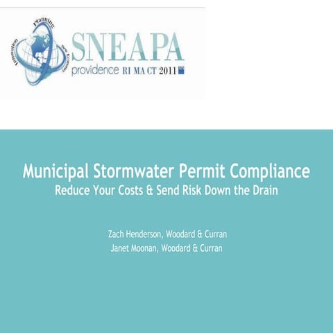 Municipal Stormwater Permit Compliance