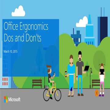 Office Ergonomics: Dos and Don'ts
