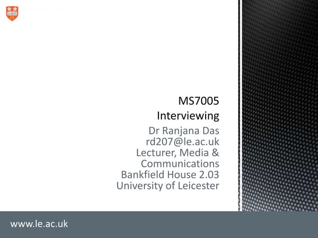 Ms7005 interviewing(1)