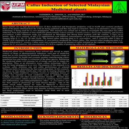 Scientific poster 