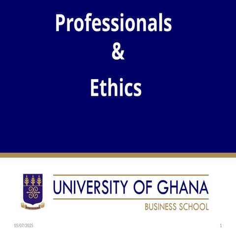 Ethics Compliance and Governance | PPTX